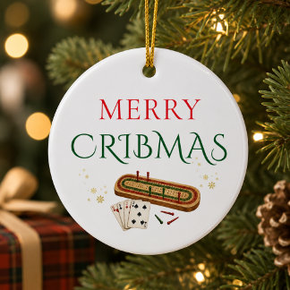 メリークリバージクリスマス 個人名入り ゲーム愛好家 セラミックオーナメント