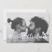 メリークリモダンスマス書道ホリデイII シーズンカード (正面)