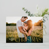 メリークリモダンスマス 箔シーズンカード (立ち正面)