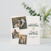 メリークリモダンスマスBoho Family Photo Square シーズンカード (スタンド正面)