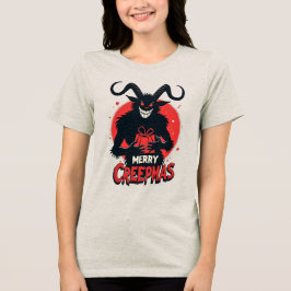 メリークリープマス・クランプスのホリデー トライブレンドＴシャツ