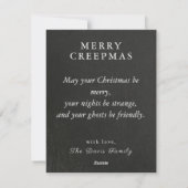 メリークリープマス ゴースト ゴシック クリスマス (裏面)