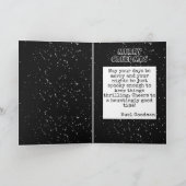 メリークレプマス不気味ボーイゴシックヴィンテージ カード (内部)