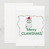 メリークロースマス シーズンカード (正面/裏面)