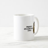 メリーグラウンドホッグの日 コーヒーマグカップ (正面右)