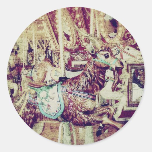 メリーグランジヤギ ラウンドシール (正面)