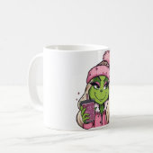 💚 メリーグリンチマス ガールマグ コーヒーマグカップ (正面左)