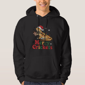 メリーコオロギトカゲのクリスマスイルミネーション パーカ
