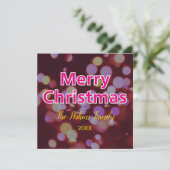 メリーコンテンポラリークリスマスカード シーズンカード (スタンド正面)