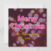 メリーコンテンポラリークリスマスカード シーズンカード (正面)