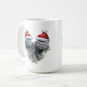 メリーゴリラクリスマス コーヒーマグカップ (正面左)