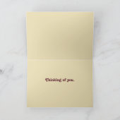 メリーゴーランドのグリーティングカード カード (内部)