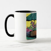 メリーゴーランドのマグの脱出 マグカップ (左)