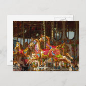 メリーゴーランドの馬 シーズンポストカード (正面/裏面)