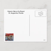 メリーゴーランドの馬 シーズンポストカード (裏面)