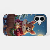 メリーシマリスChristmas iPhone 16ケース (裏面横)