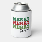 メリーシメリーーズ – レトロホリデーアート 缶クーラー (缶裏面)