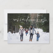 メリーシンプルエレガント写真 シーズンカード (正面)