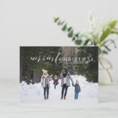 メリーシンプルエレガント写真 シーズンカード (スタンド正面)