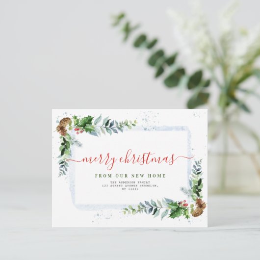 メリーシンプルスのクリスマスの感動発表 シーズンポストカード (スタンド正面)