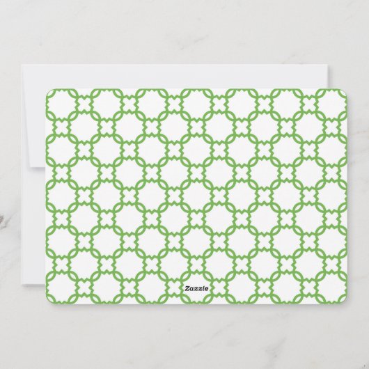 メリーシンプルスエレガントクリスマスの台本 シーズンカード (裏面)