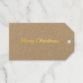 メリーシンプルスミニマル・ホイル・ギフトラベル ギフトタグ