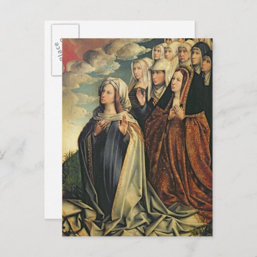 メリージョアナを持つ仲介人不機嫌 ポストカード (正面/裏面)