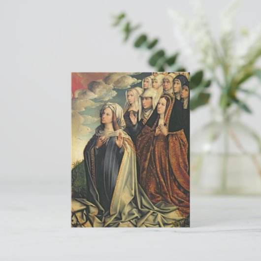 メリージョアナを持つ仲介人不機嫌 ポストカード (スタンド正面)