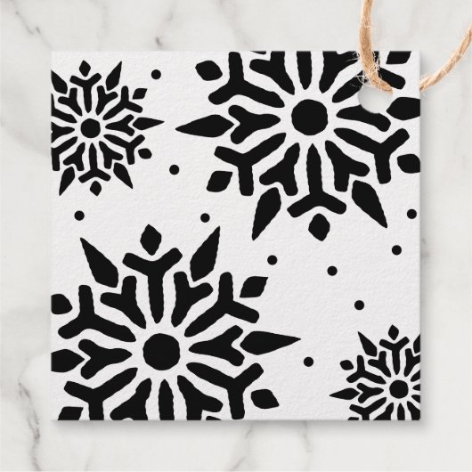 メリースタイリッシュエレガントスのクリスマスのホイル フェイバータグ (裏面)