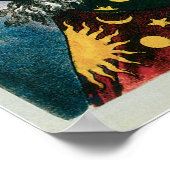 メリーズフランスのマジシャンヴィンテージ魔法法 ポスター (角)