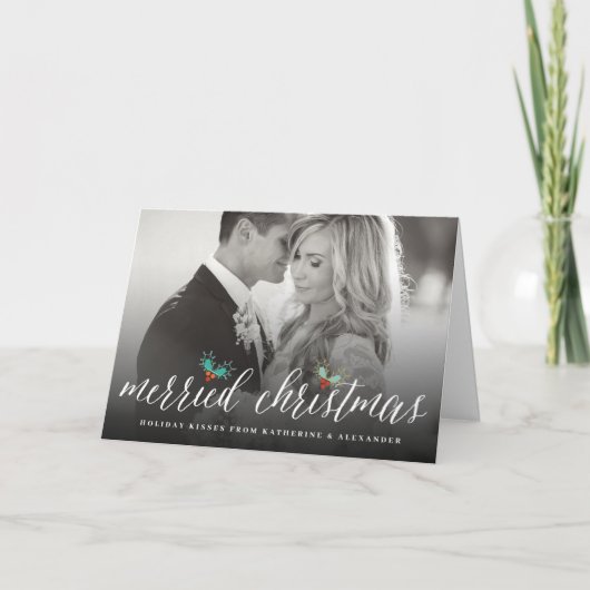 メリーズ・クリスマス・ミセス・フォーモダント結婚ズ シーズンカード (正面)