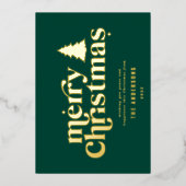 メリータイポグラフィF写真なし 箔シーズンカード (正面)