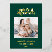 メリータイポグラフィPhoto Foil H 箔シーズンカード (正面)