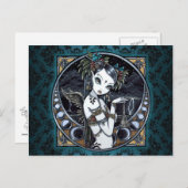 「メリータ」ゴシック民族融合ダンサーアートポストカード ポストカード (正面/裏面)