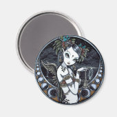 「メリータ」ゴシック民族融合ダンサーアートマグネット マグネット (正面/裏面)