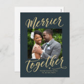 メリートゥガザーファミリー新婚ホリデーポストカード シーズンポストカード (正面/裏面)