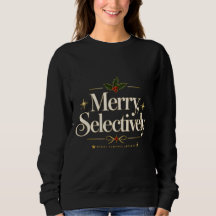 メリーハイセンスなエレガントクリスマススウェット