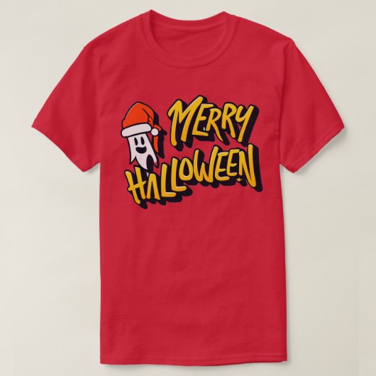 メリーハロウィン1 Tシャツ (デザイン正面)