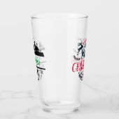 メリーパーソナライズされたクリスマスと新年の名前 タンブラーグラス (右)