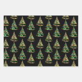 メリーパーソナライズされたクリスマスのラッピング紙シート ラッピングペーパーシート (正面2)