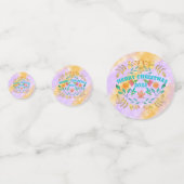 メリーパーソナライズされたクリスマス20XX コンフェッティ (正面)