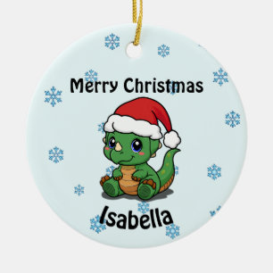 メリーパーソナライズされたクリスマス・セラミックオーナメント セラミックオーナメント