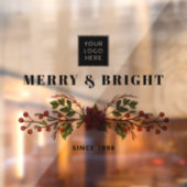 「メリービズネスロゴ 明るく輝いて」 ウィンドウサイン (シート2)