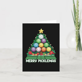 メリーピクレおもしろいーボールクリスマス カード