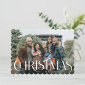 メリーファンシークリスマスのホタテ写真 シーズンカード (スタンド正面)