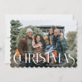 メリーファンシークリスマスのホタテ写真 シーズンカード (正面)