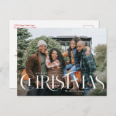 メリーファンシークリスマス写真 シーズンポストカード (正面/裏面)