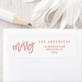 メリーフェイクバラ |休日の住所 シール (インサイチュ)