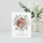 メリーフェスティバルの葉の写真フレーム シーズンカード (スタンド正面)