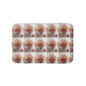 **メリーフローラモダンクリスマス** バスマット (正面)